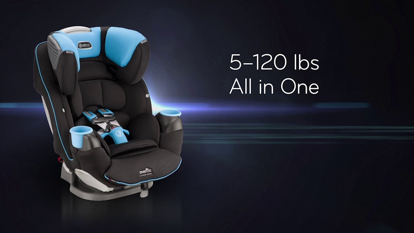 Evenflo Platinum SafeMax Convertible Car Seat