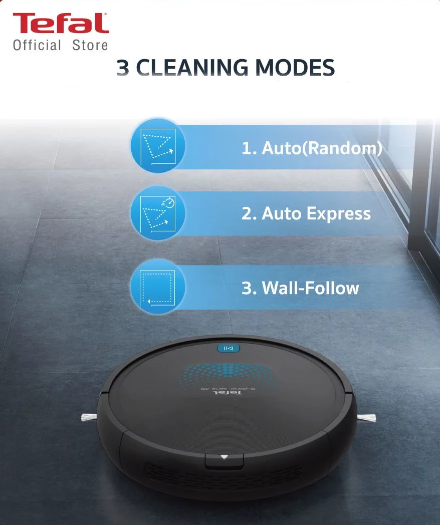 Robot XPlorer 45 Vacuum & MOP RG8275 Vacuum Cleaners Tefal