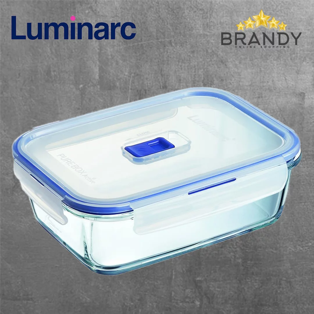 Pure Box Rectangular Blue Food Containers - Food Containers | Luminarc ...