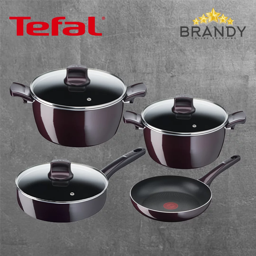 Resist Intense Cookware Set 7pcs Cookware Sets Tefal Brandy Lebanon