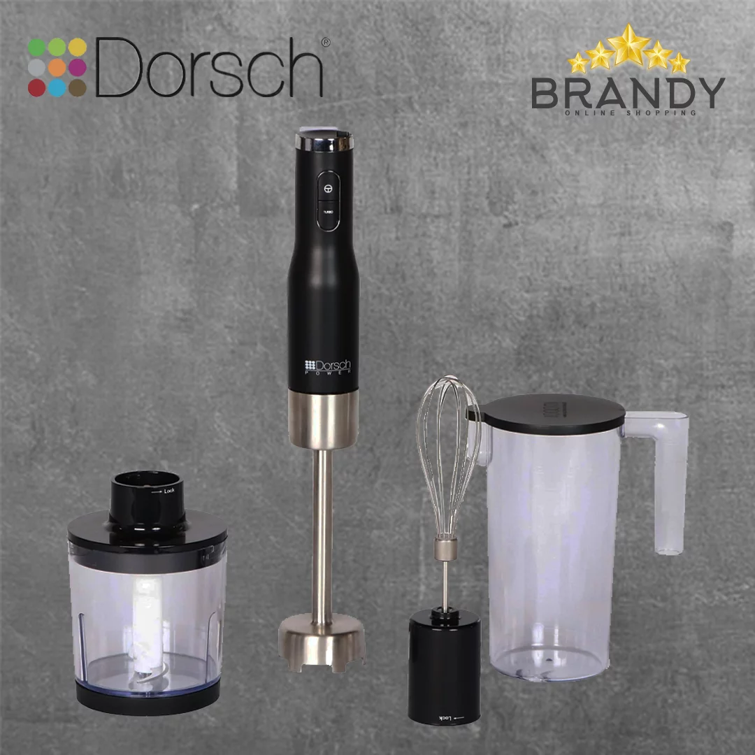 Hand Blender Set DH-07200 + Marinex Glass Bowl - Hand Blenders | Dorsch ...