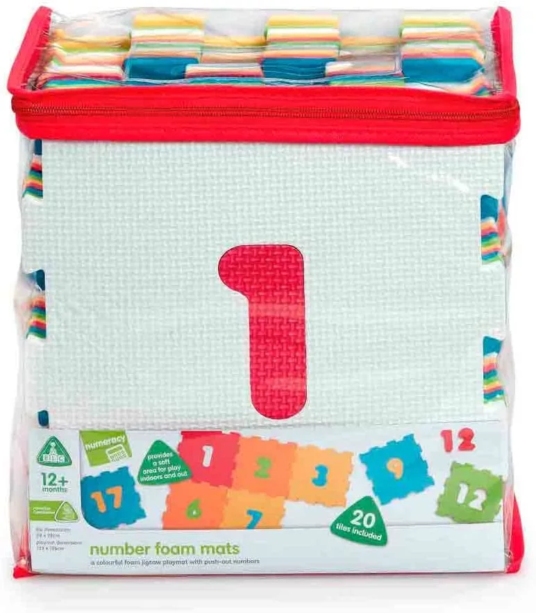 Number Foam Mats Playmats for Babies, Newborns & Toddlers ELC Lebanon