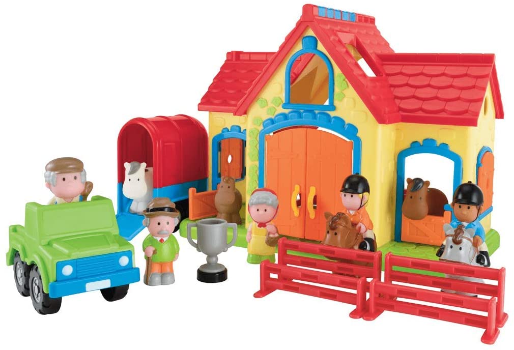 Happyland deals stables playset