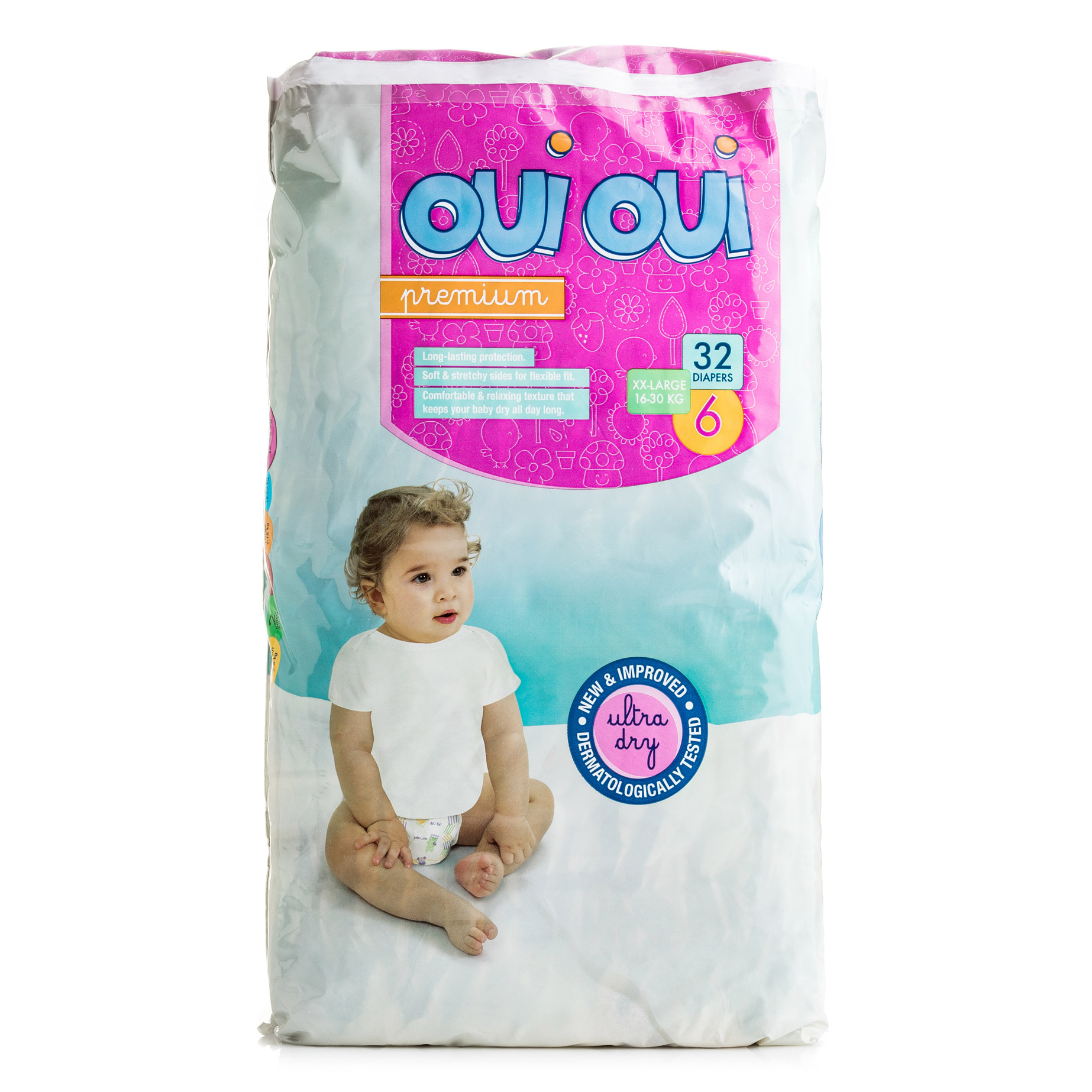 Couche bébé baby confort taille 6 junior plus x32 pièces - DALAA - Piceri