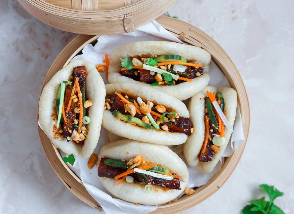 Crispy Chicken Bao Buns with Asian Slaw - General Promotion