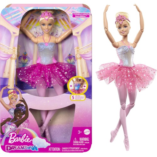 Ciao-Barbie Magia del Ballo (Deluxe Collector's Edition) Costume Bambina,  3-4 Anni, Colore Rosa, 11661.3-4