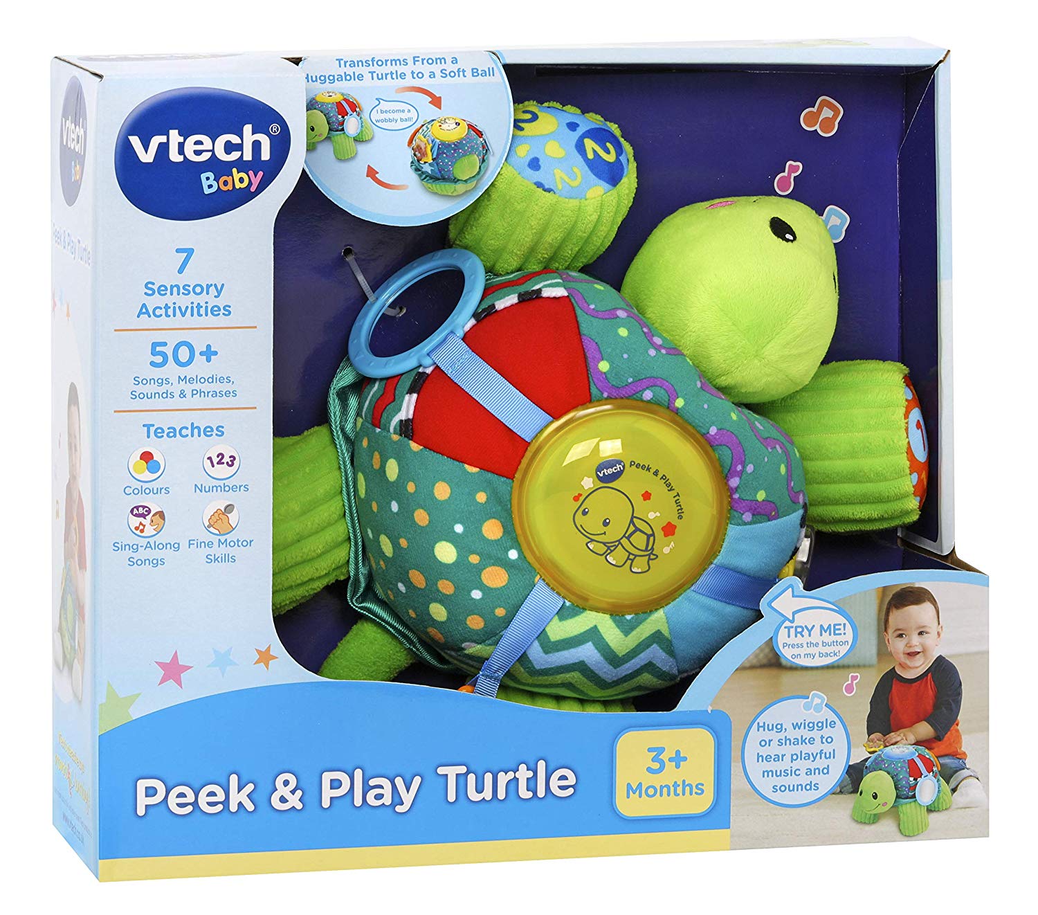 Vtech peek and store play turtle