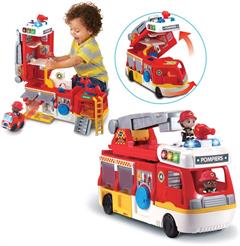 Super Camion Caserne De Pompier - Interactive & Learning Toys 