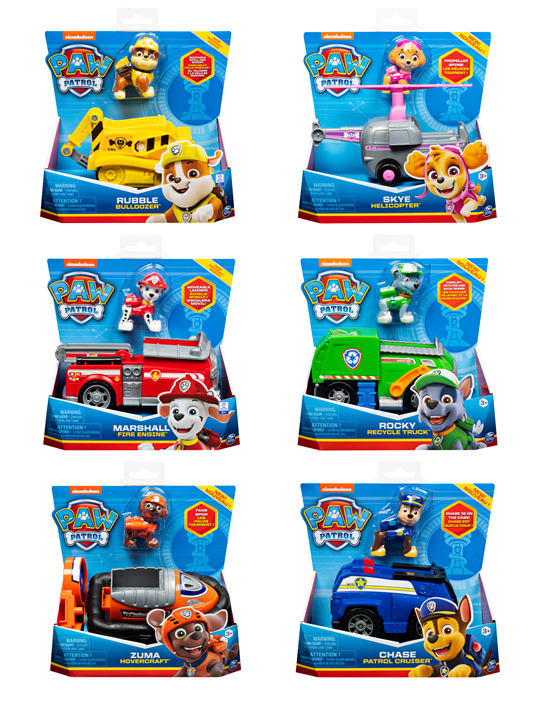 Paw Patrol Set di Gioco Adventure Bay Pista da Corsa Die Cast con 2  Veicoli, in Scala 1:55 - Spin Master - Paw Patrol Spinmaster - Piste -  Giocattoli