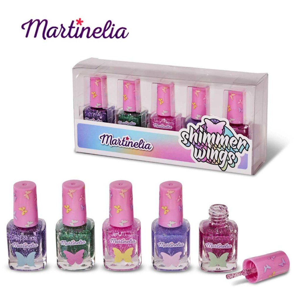 Shimmer Wings Nail Polish Set - Tattoos & Nails