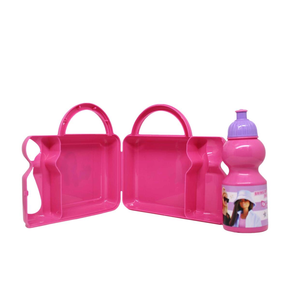 Barbie - Lunch Box & Water Bottle Set - Pink