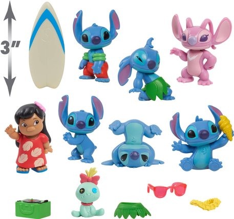 Disney Lilo and Stitch Deluxe Figurines Set - Collectibles