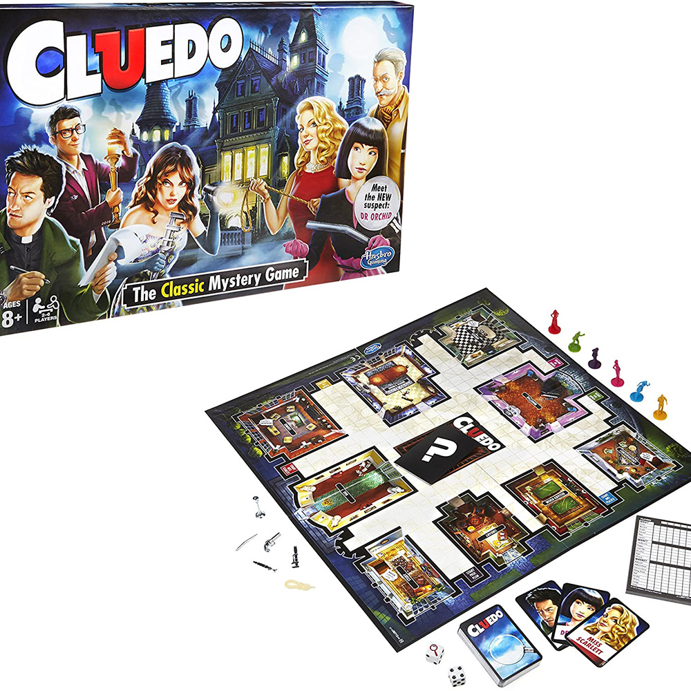  Hasbro Gaming Clue Game : Hasbro: Toys & Games