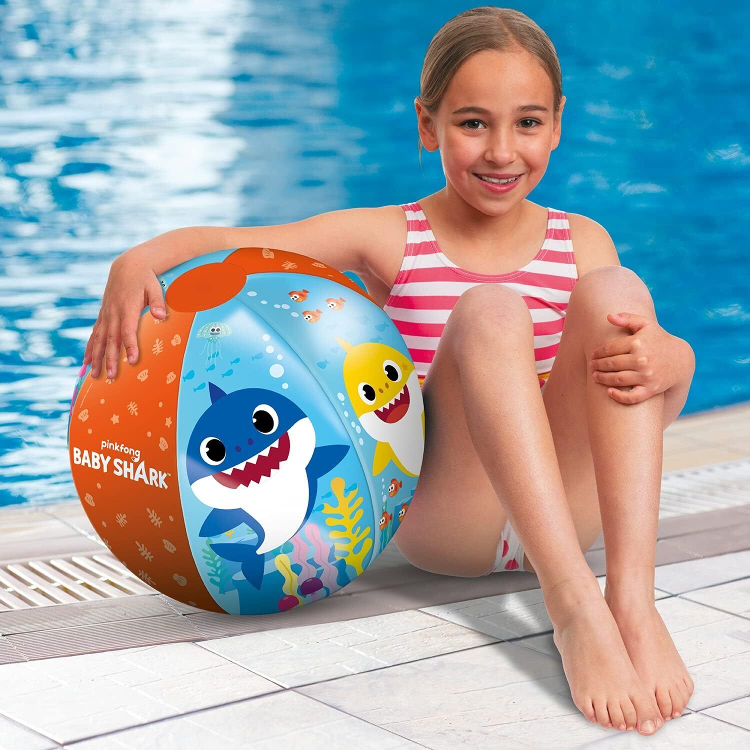 MONDO TOYS - SURFING SHARK BEACH BALL - BALLON DE PLAGE COLORÉ