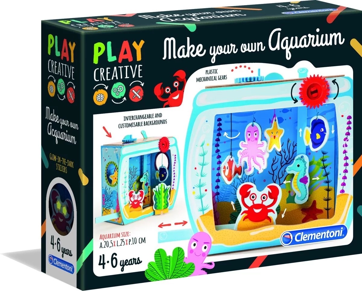 Make Your Own Aquarium Creative Toys Clementoni Joue Club