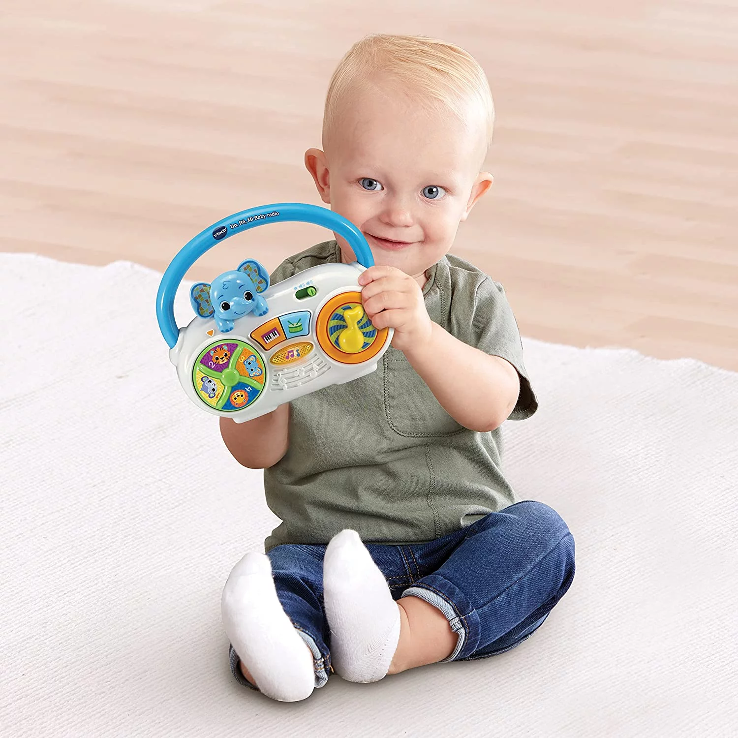 Do, Re, Mi Baby Radio Interactive & Learning Toys Vtech Joue Club
