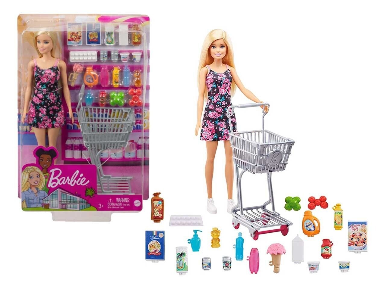 Barbie shopping store set