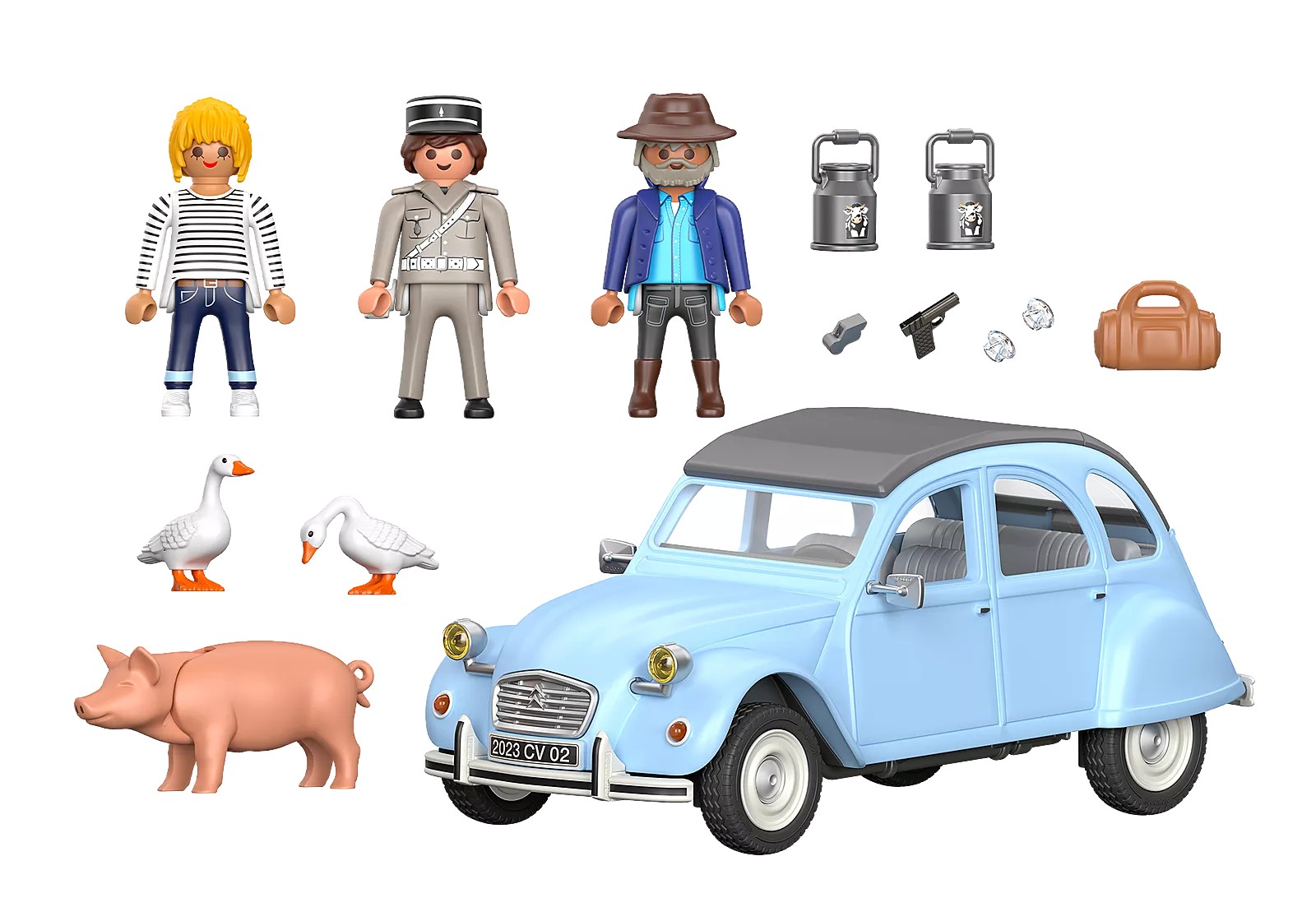  Playmobil 70640 Citroën 2CV- New 2023 : Toys & Games