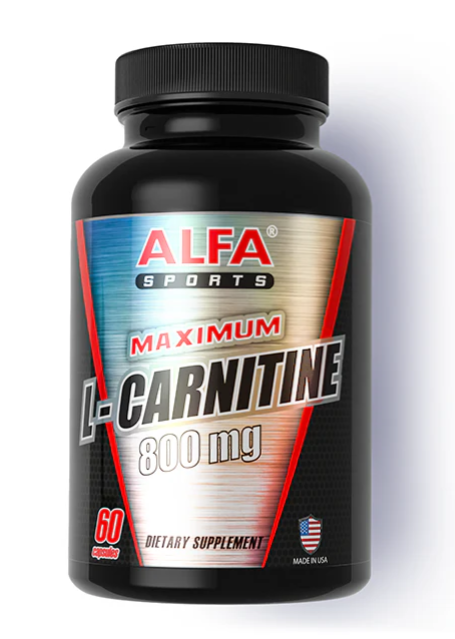 Alfa Sports Maximum L-carnitine 800 Mg - 60 capsules - L