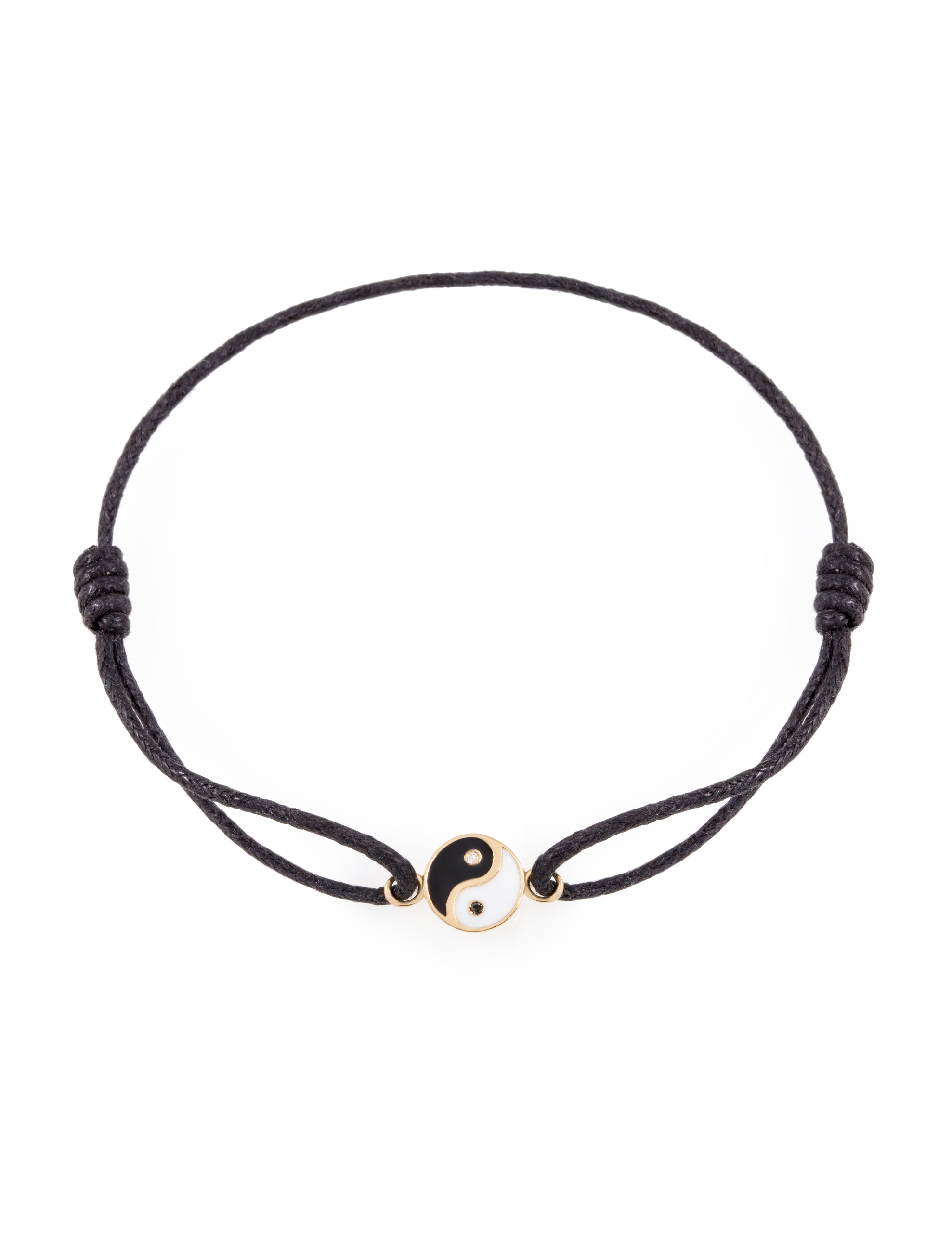 Yin Yang Black & White 9mm Round Pearls Bracelet - Pure Pearls