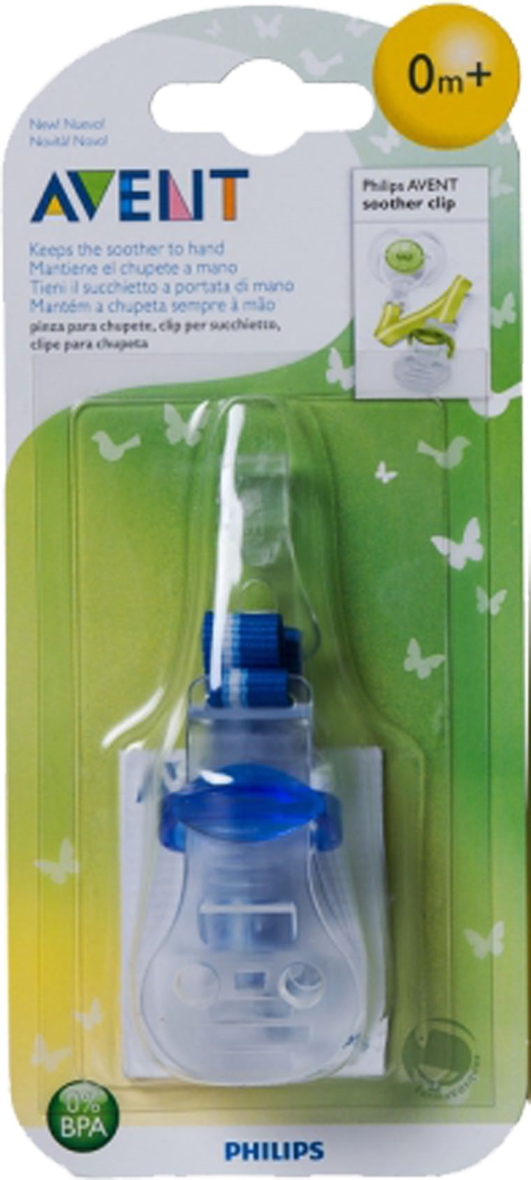 Philips avent 2024 soother clip