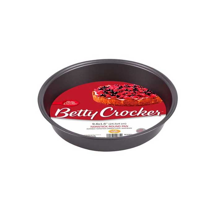 Betty Crocker Round Pie Pan 24.5x4cm Perfect Baking Essential Baking Pans Munchies House Munchies House