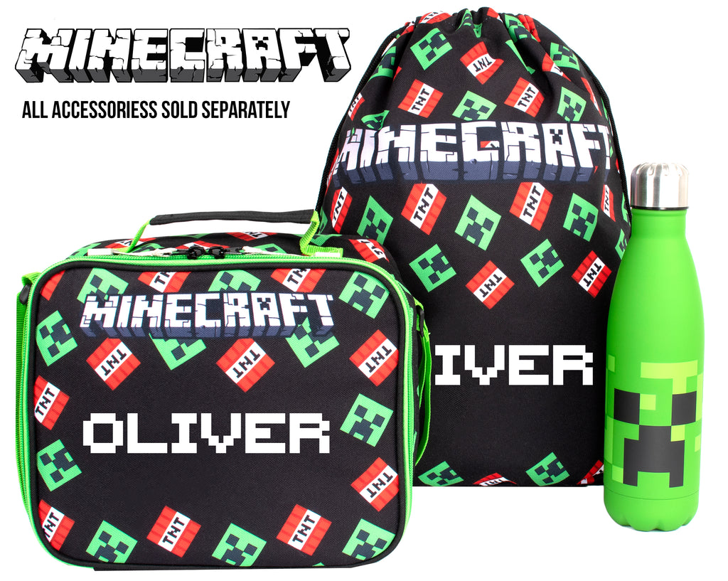 Minecraft Metal Water Bottle – Playback Video Games