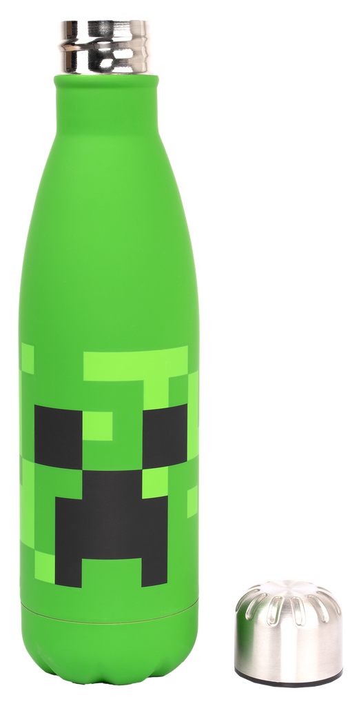 Minecraft: Stainless Water Bottle - 580ml