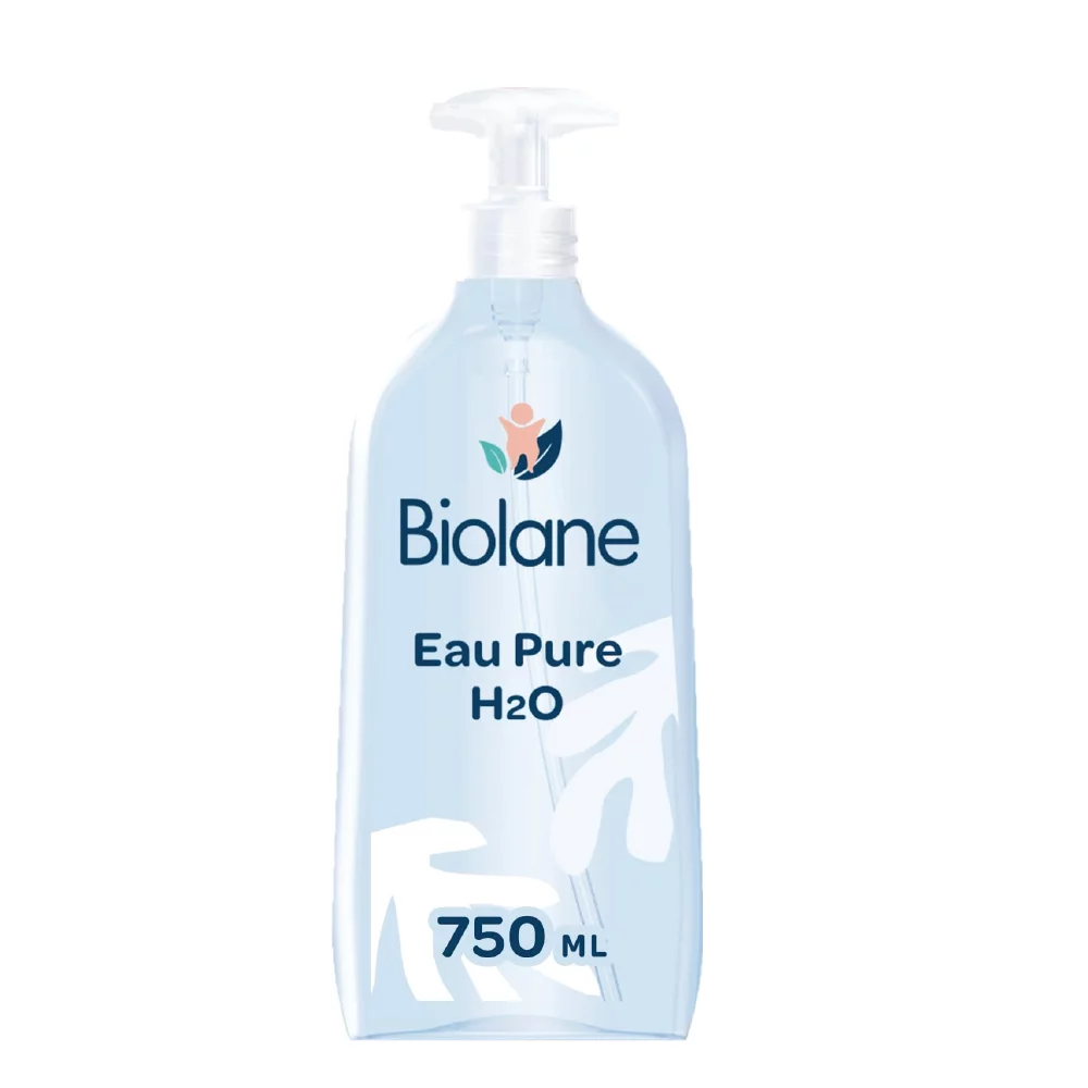 Dětská čistící voda na tělo Biolane Eau Pure H2O, 750 ml