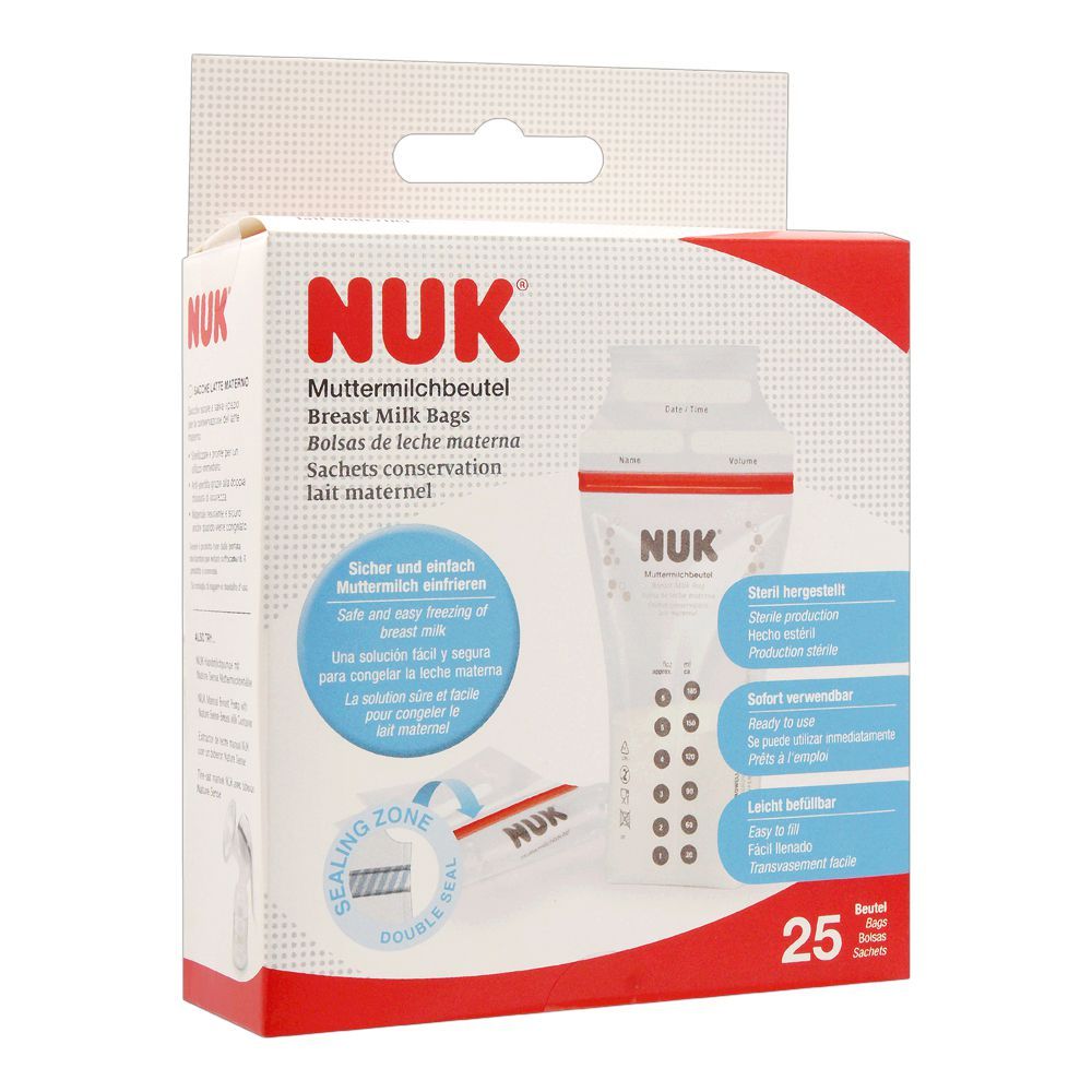 Nuk breast hot sale milk storage containers