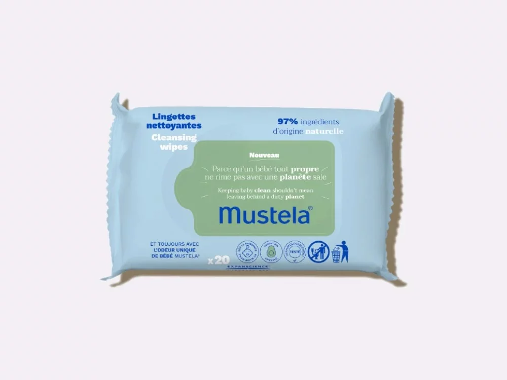 MUSTELA - Birth Kit Cleansing Gel+HydraBébé+Barrier Cream+Wipes Various  Colors