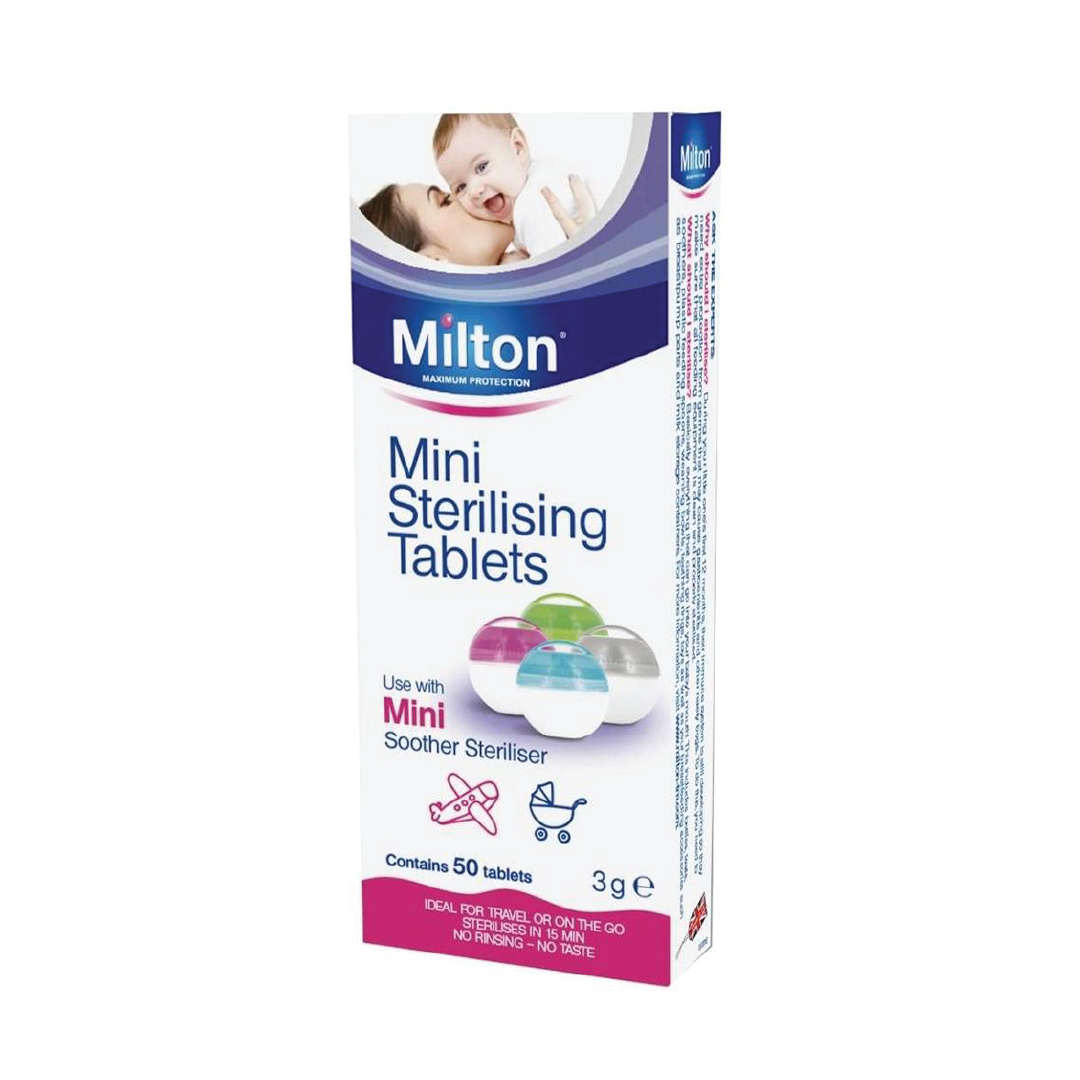 Milton Mini Sterilising Tablets 50 Tablets Sterilizing Tablets MILTON nicolas