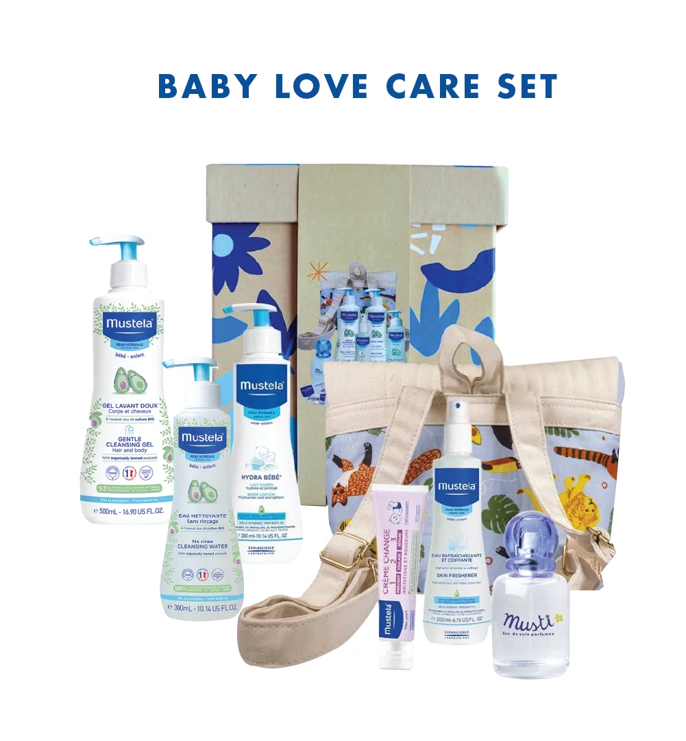 Mustela store set bebe