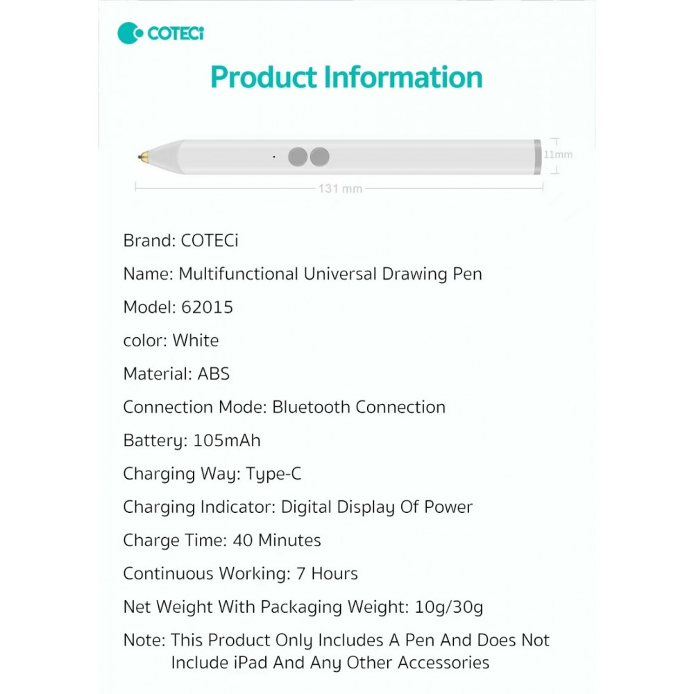 COTECI UNIVERSAL MULTIFUNCTIONAL DRAWING PEN - Input Devices - Privato ...