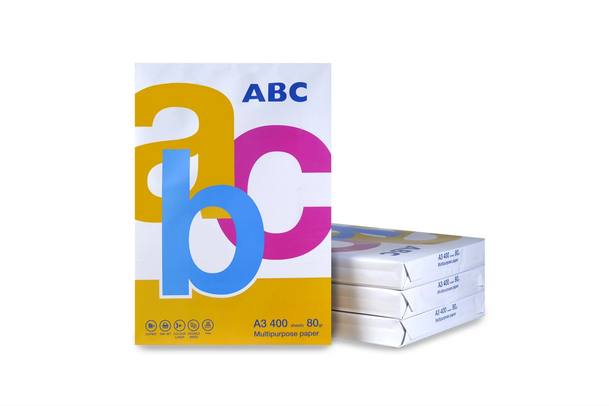 ABC A3 Photocopy Paper, 80gsm 400 Sheets White - Photocopy Paper | ABC ...