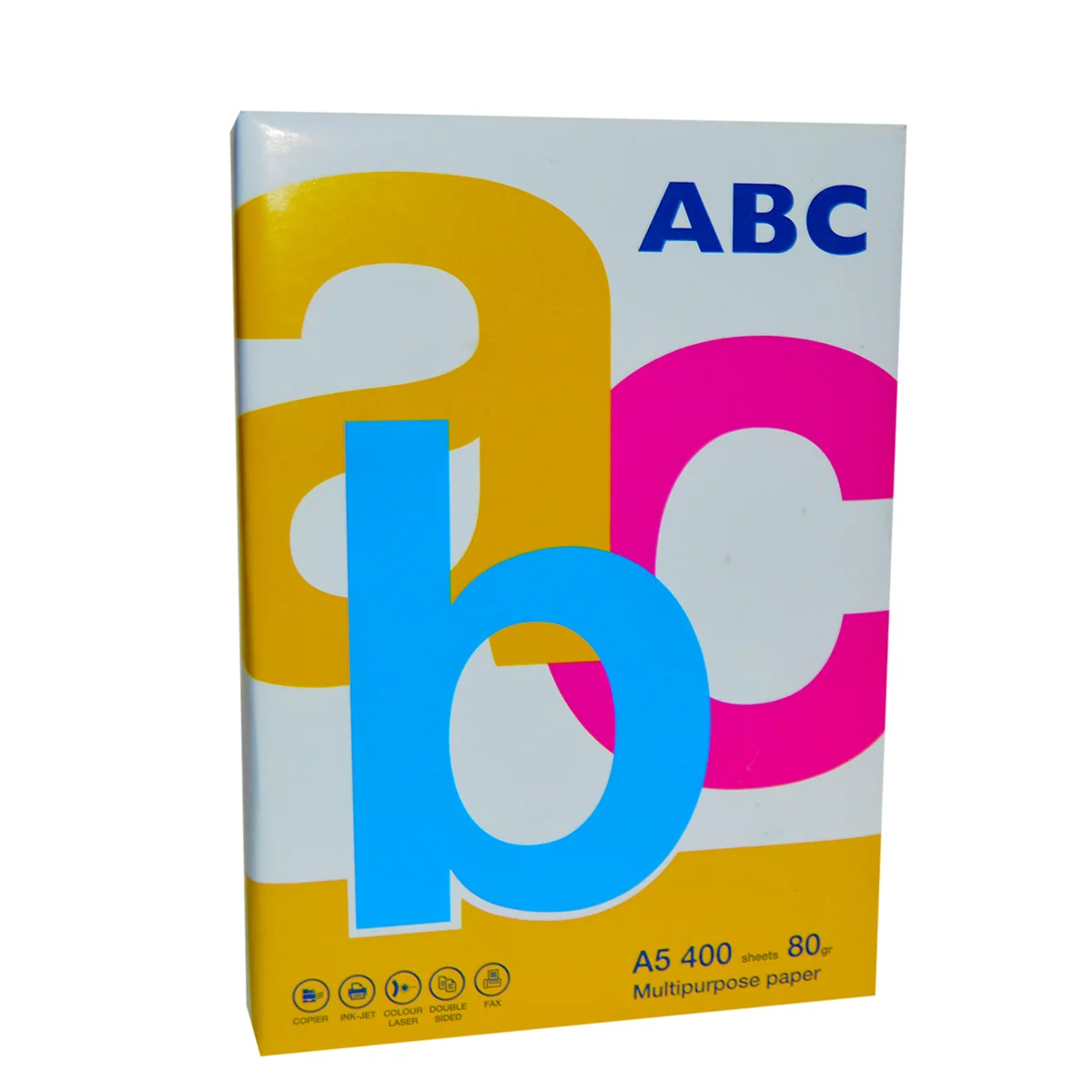 ABC A5 Photocopy Paper, 80gsm 400 Sheets White - Photocopy Paper | ABC ...