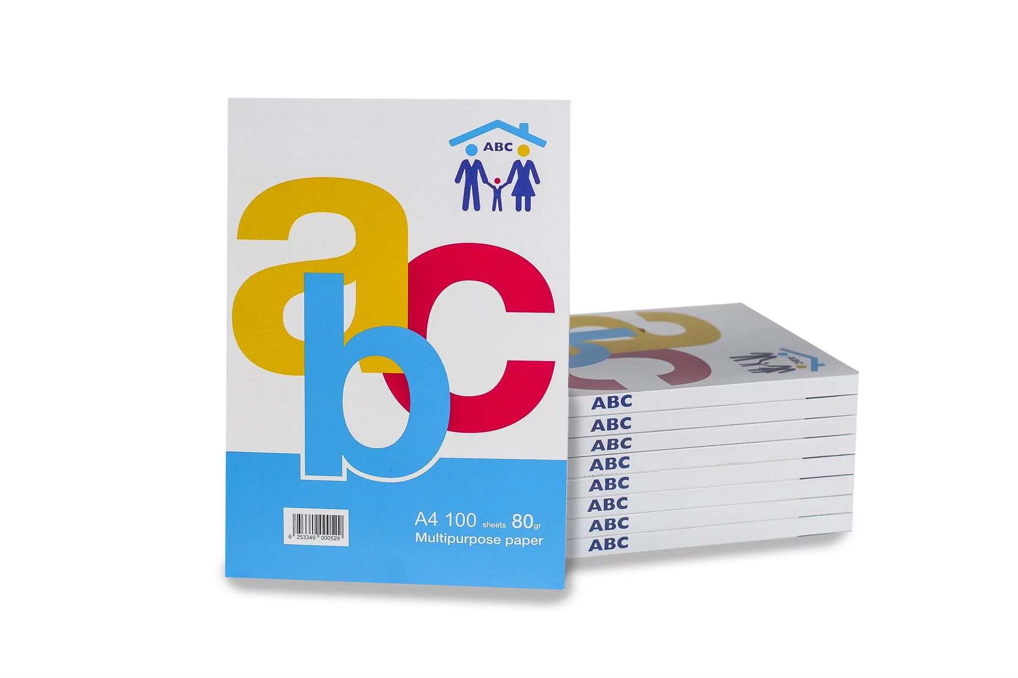 ABC A4 Photocopy Paper, 80gsm 100 Sheets (House Hold) White - Photocopy ...