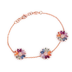 3 flower - Bracelets - sandy tabet