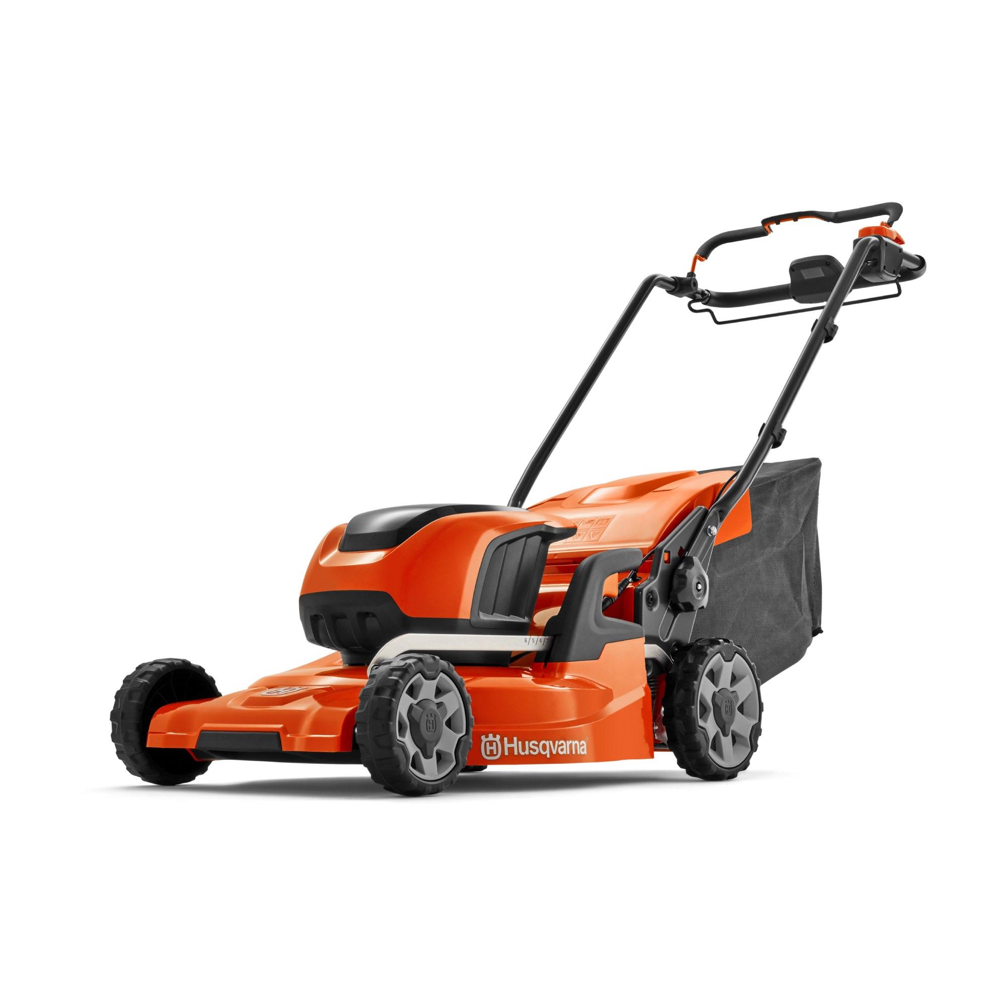 LC 347iVX Battery Lawn Mower for Large Gardens 40 V Li Ion Self Propelled 47 cm Blade Diameter 55 l Collector Battery Lawn Mowers Husqvarna Technomec