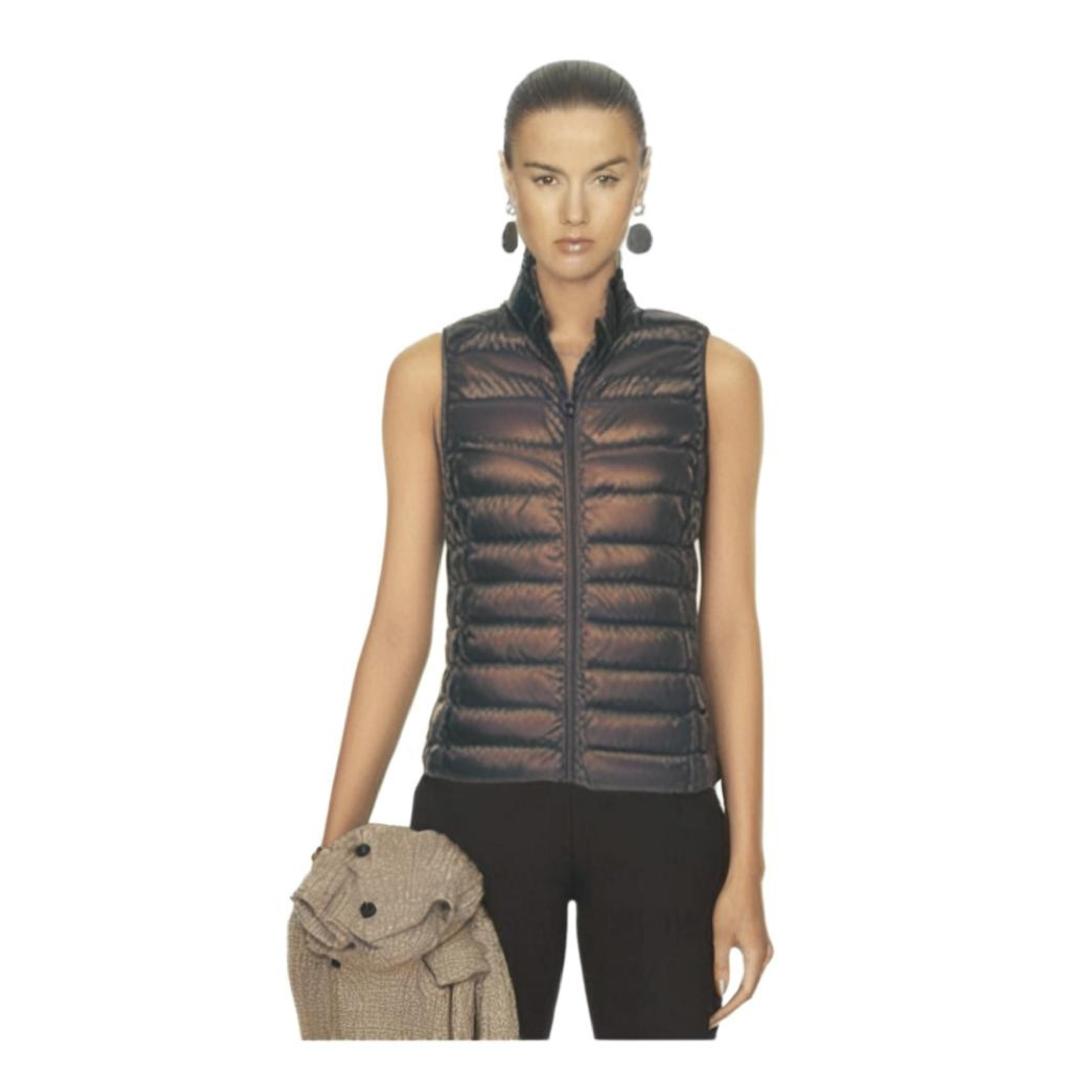 Patrizia Pepe ultralight goose Down Vest - Vests | Pepe Jeans 