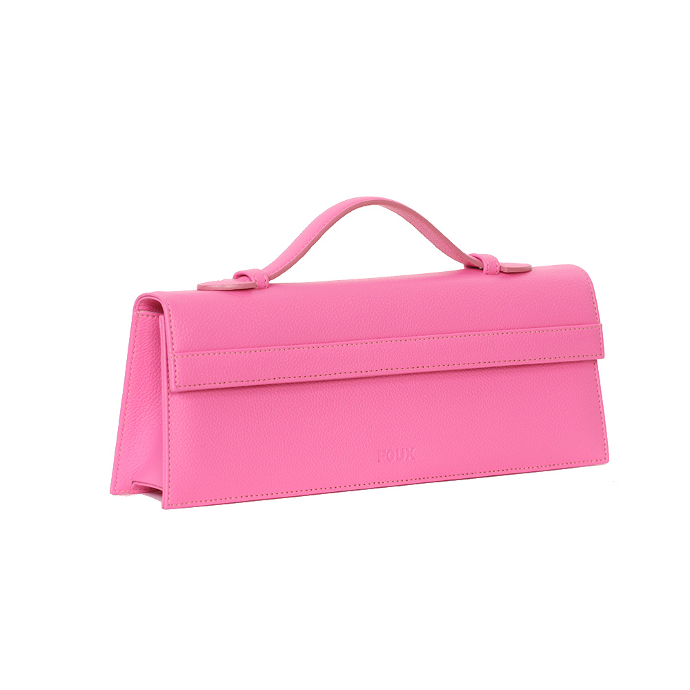 Mini Foux HOT PINK Clutch Crossbody Handbag WeAreFoux