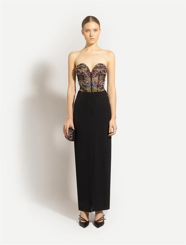 極美品 Zuhair Murad ズハイルムラド ビーズ刺繍ジャケット48黒金 Zuhair Murad - Zuhair Murad