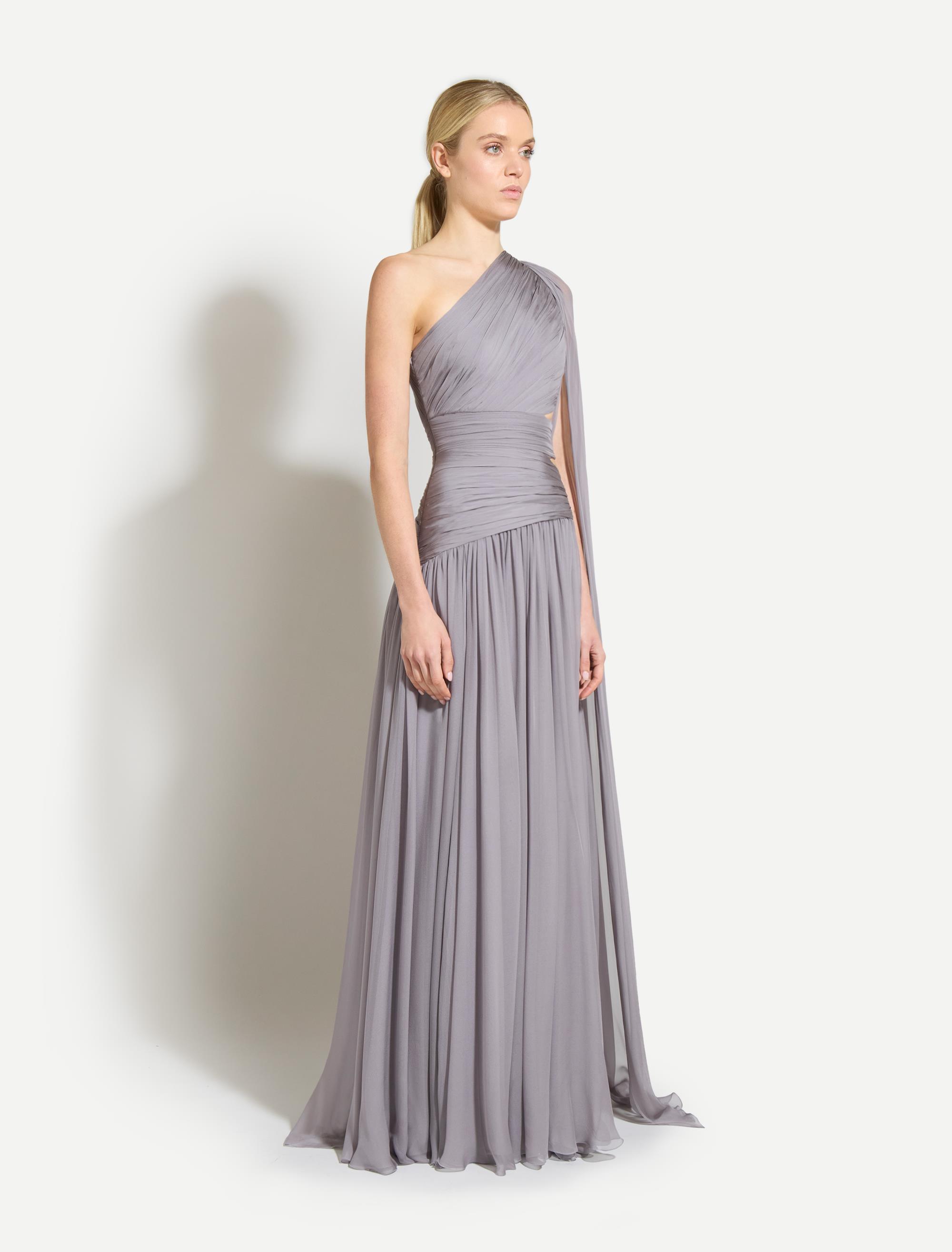 Chiffon Draped Dress - Dresses - Zuhair Murad
