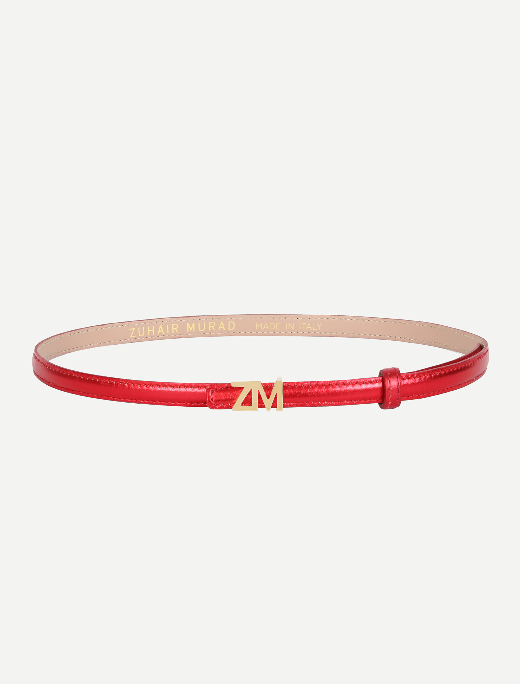 小物 Irina belt Sam Braided Belt in Red Leather – Gabriela Hearst