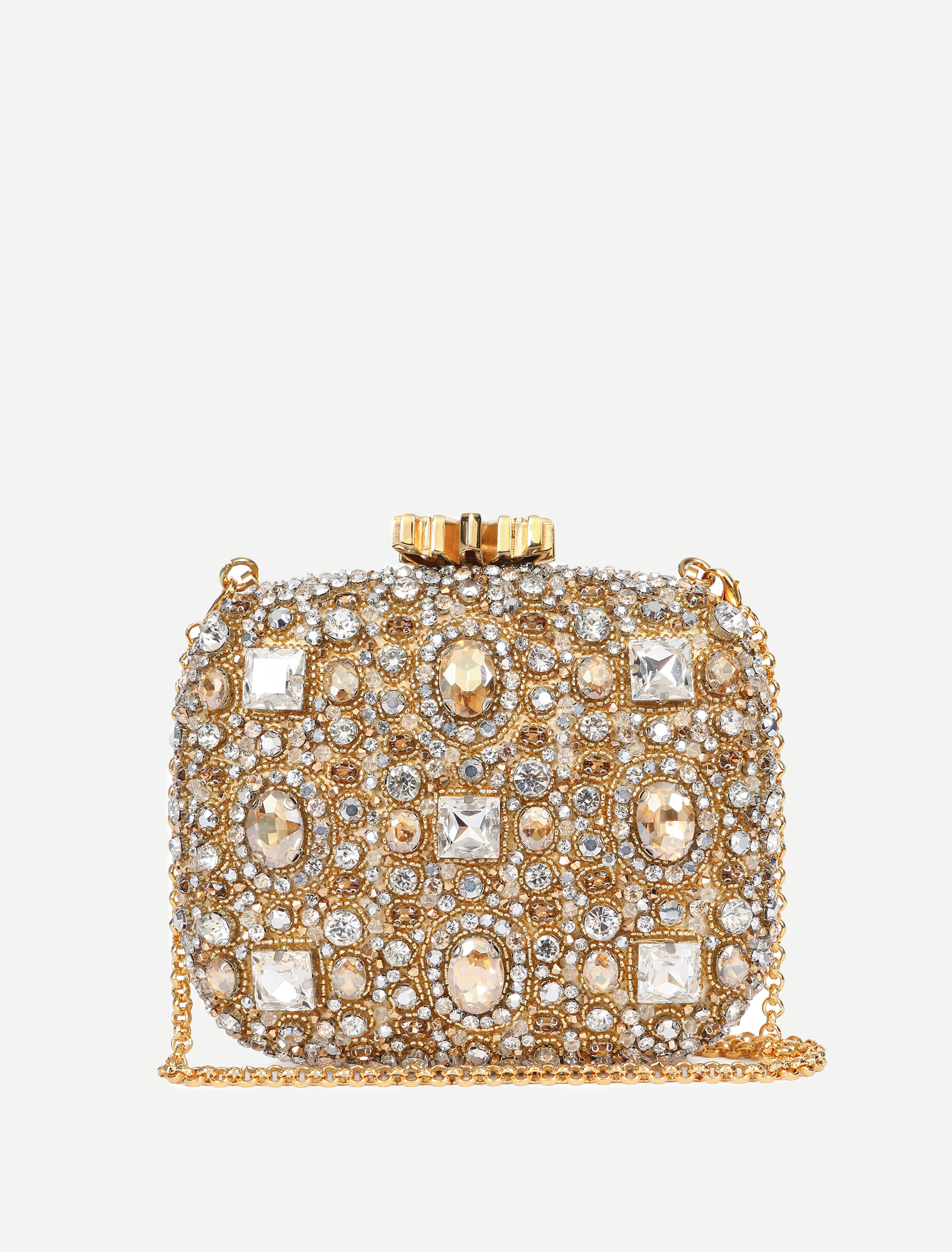 ★TOUT Y EST★ RUNA mirror leather clutch CW005 Mirror Leather Clutch | Philipp Plein
