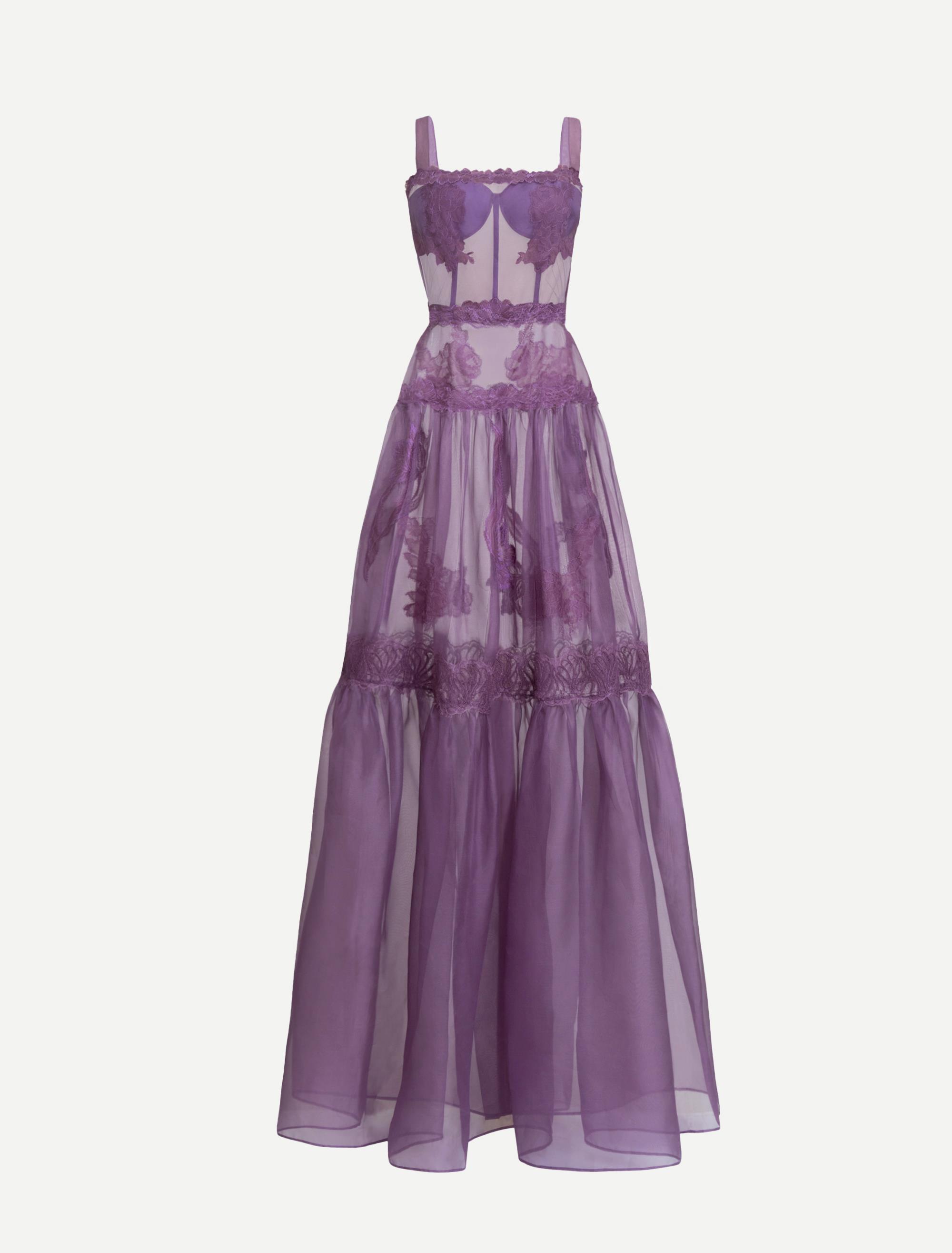 Organza Lace Dress - Dresses - Zuhair Murad