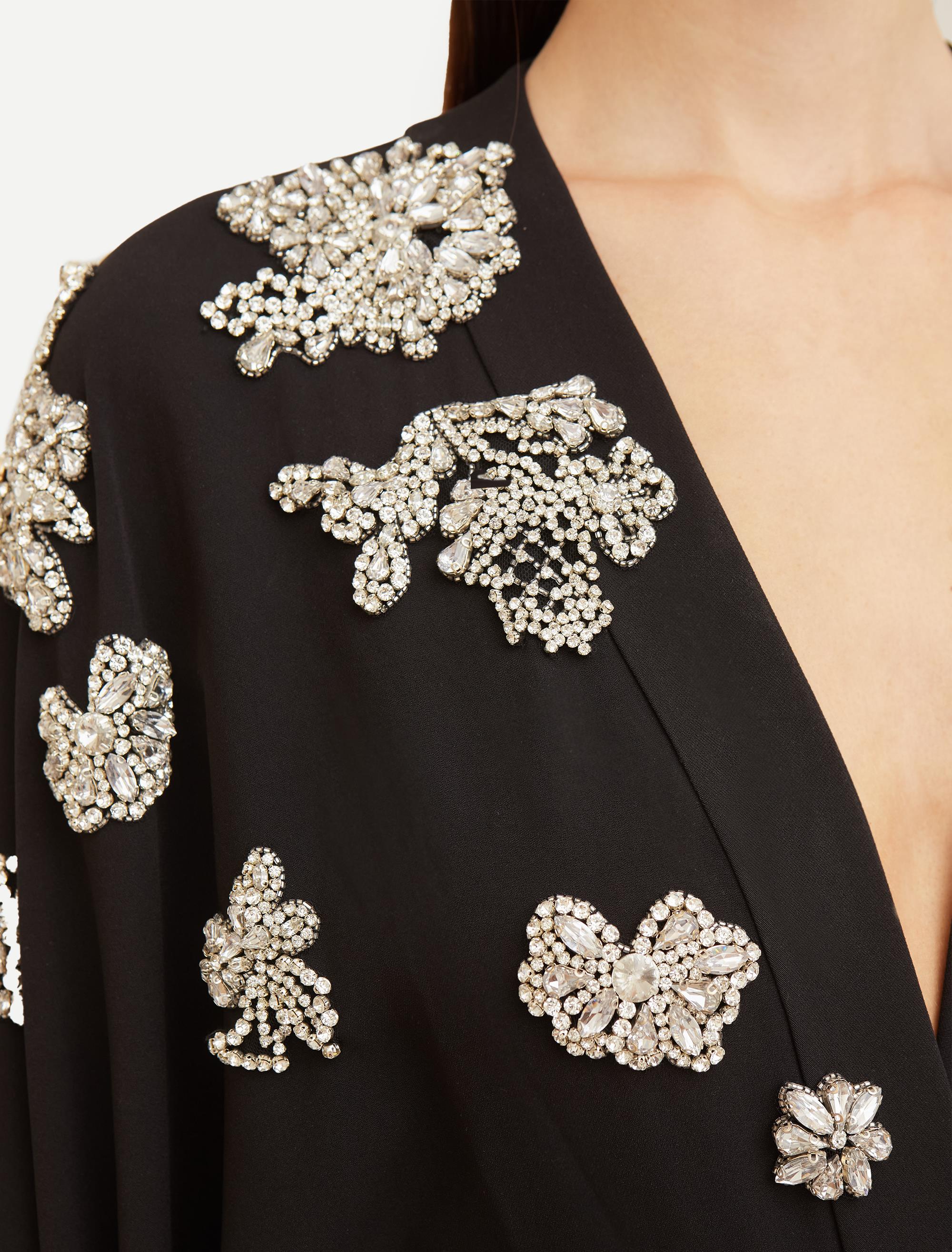 スーツ・フォーマル・ドレス ANDRESD embroidery cape dress スーツ