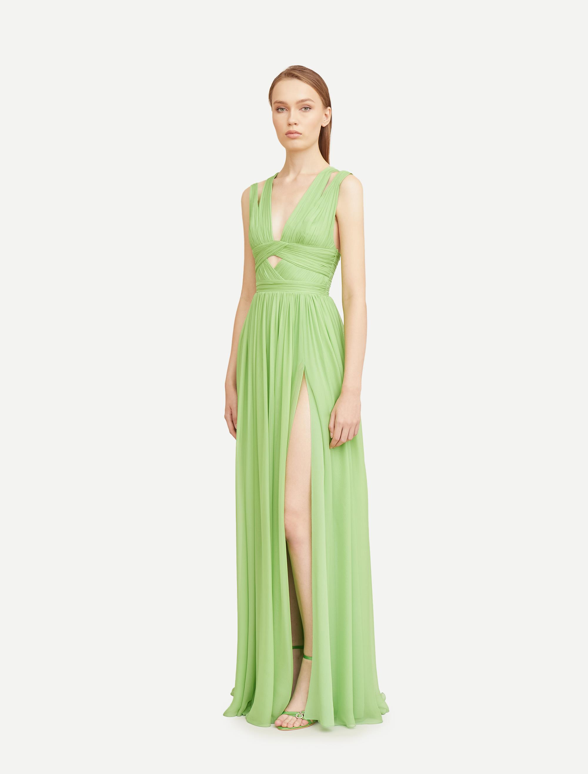 Chiffon Long Dress - Dresses - Zuhair Murad
